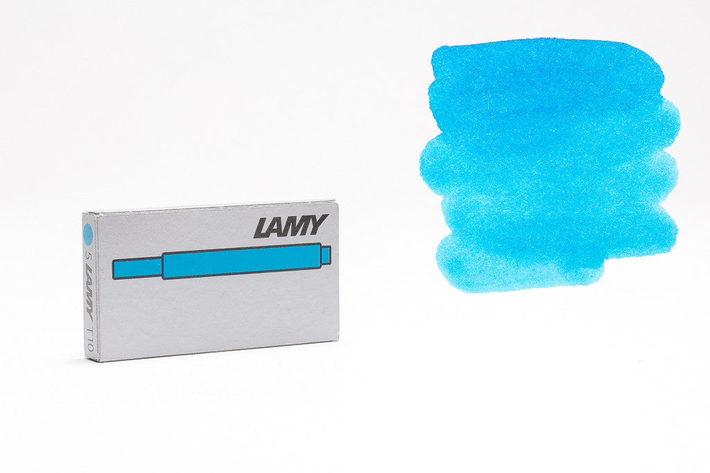 Lamy, Turquoise, Five Cartridges